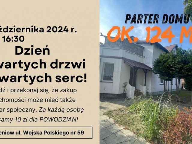 Parter domu Goleniów na sprzedaż ok 130 m2