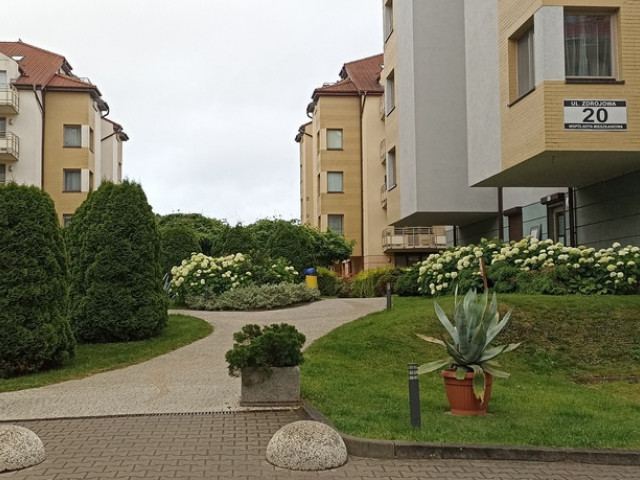 Świnoujście apartament z balkonem 29,30m2, parter