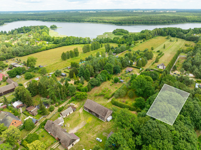 Działka budowlana nad jeziorem Niewlino