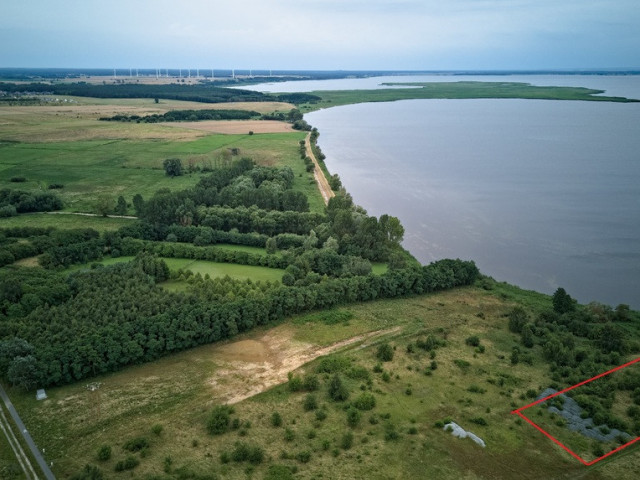 Okazja, działka 3000m2 z własną plażą, Płocin.